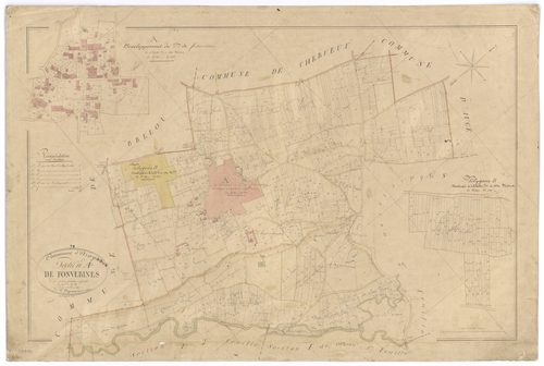 Azay-le-Brûlé - FRAD079_CADASTRE_NAPOLEONIEN Section A1 dite de Fonverines 