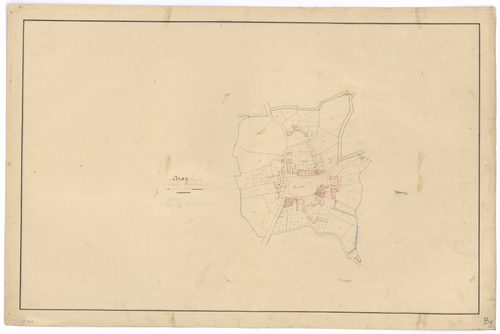 Azay-sur-Thouet - FRAD079_CADASTRE_NAPOLEONIEN Section B3 dite du Bourg 
