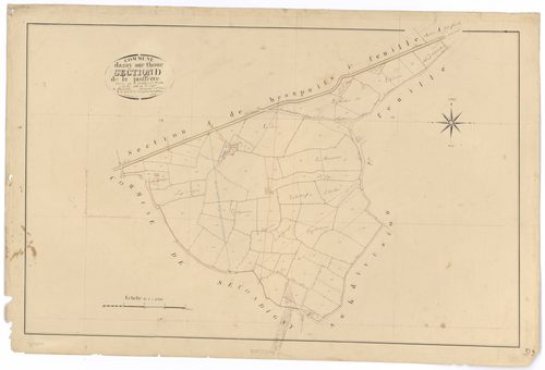Azay-sur-Thouet - FRAD079_CADASTRE_NAPOLEONIEN Section D3 dite de la Jauffrère 