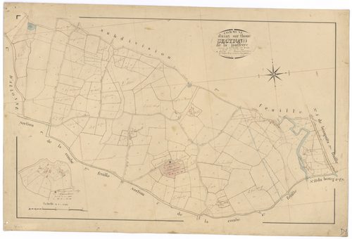 Azay-sur-Thouet - FRAD079_CADASTRE_NAPOLEONIEN Section D1 dite de la Jauffrère 