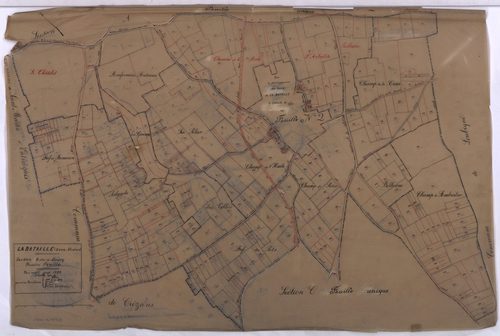 La Bataille - FRAD079_CADASTRE_RECENT Section B (Feuille 1) 