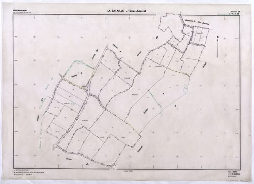 La Bataille - FRAD079_CADASTRE_RECENT Section ZB 