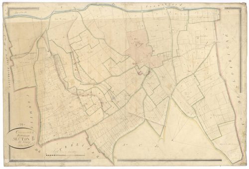 La Bataille - FRAD079_CADASTRE_NAPOLEONIEN Section B1 dite du Bourg 