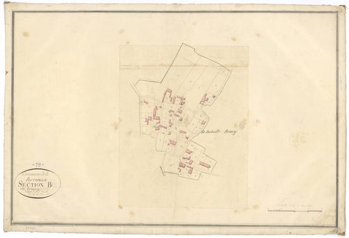 La Bataille - FRAD079_CADASTRE_NAPOLEONIEN Section B2 dite du Bourg 
