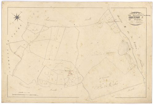 Beaulieu-sous-Parthenay - FRAD079_CADASTRE_NAPOLEONIEN Section E2 dite du Bourg 