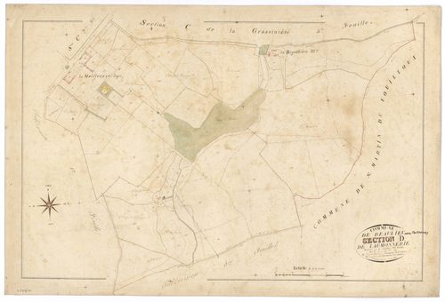 Beaulieu-sous-Parthenay - FRAD079_CADASTRE_NAPOLEONIEN Section D2 dite de Laumonnerie 