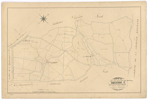 Beaulieu-sous-Parthenay - FRAD079_CADASTRE_NAPOLEONIEN Setion C2 dite de la Grossinière 