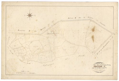 Beaulieu-sous-Parthenay - FRAD079_CADASTRE_NAPOLEONIEN Section D1 dite de Laumonnerie 