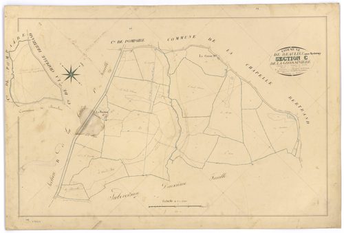 Beaulieu-sous-Parthenay - FRAD079_CADASTRE_NAPOLEONIEN Setion C1 dite de la Grossinière 
