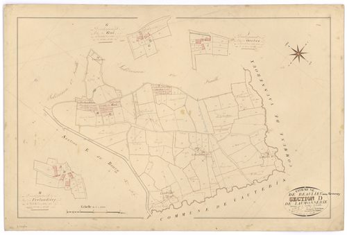 Beaulieu-sous-Parthenay - FRAD079_CADASTRE_NAPOLEONIEN Section D4 dite de Laumonnerie 