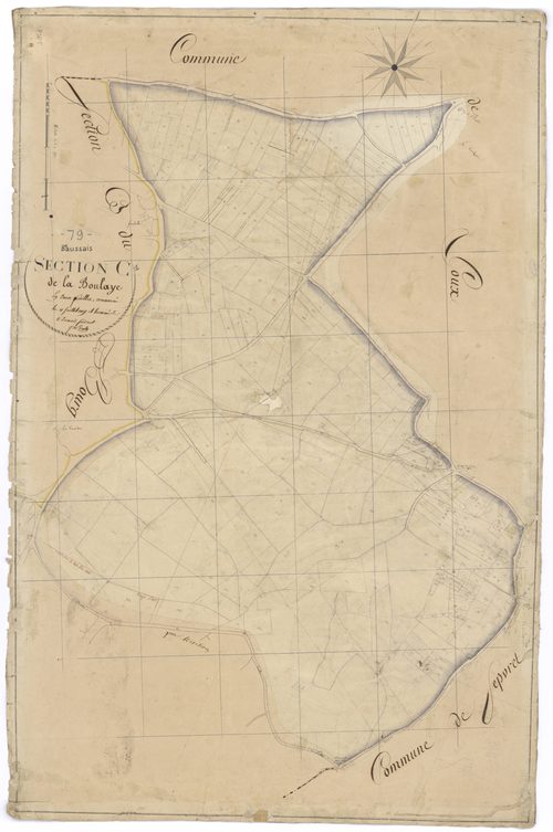 Beaussais - FRAD079_CADASTRE_NAPOLEONIEN Section C1 dite de la Boulaye 