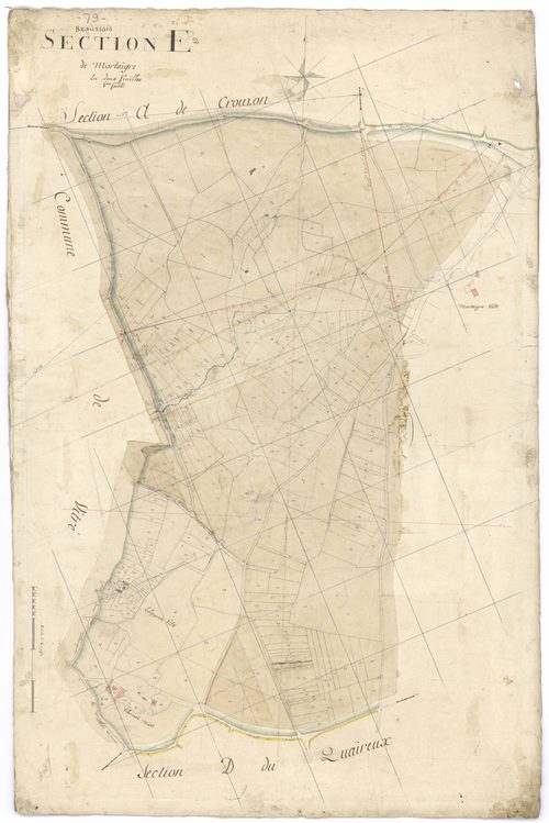 Beaussais - FRAD079_CADASTRE_NAPOLEONIEN Section E2 dite de Mortaigre 