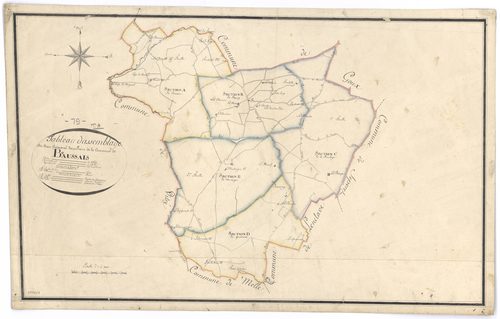 Beaussais - FRAD079_CADASTRE_NAPOLEONIEN Tableau d'assemblage 