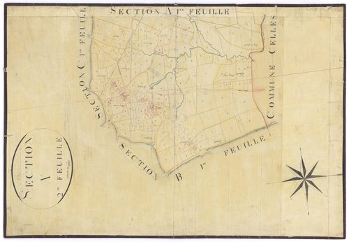 Beaussais - FRAD079_CADASTRE_NAPOLEONIEN Section A2 dite du Bourg 