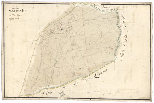 Beaussais - FRAD079_CADASTRE_NAPOLEONIEN Section E1 dite de Mortaigre 