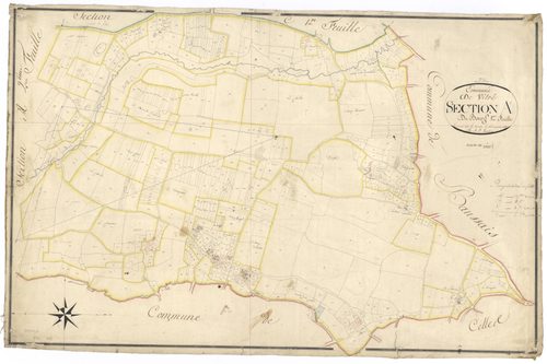 Beaussais - FRAD079_CADASTRE_NAPOLEONIEN Section A1 dite du Bourg 