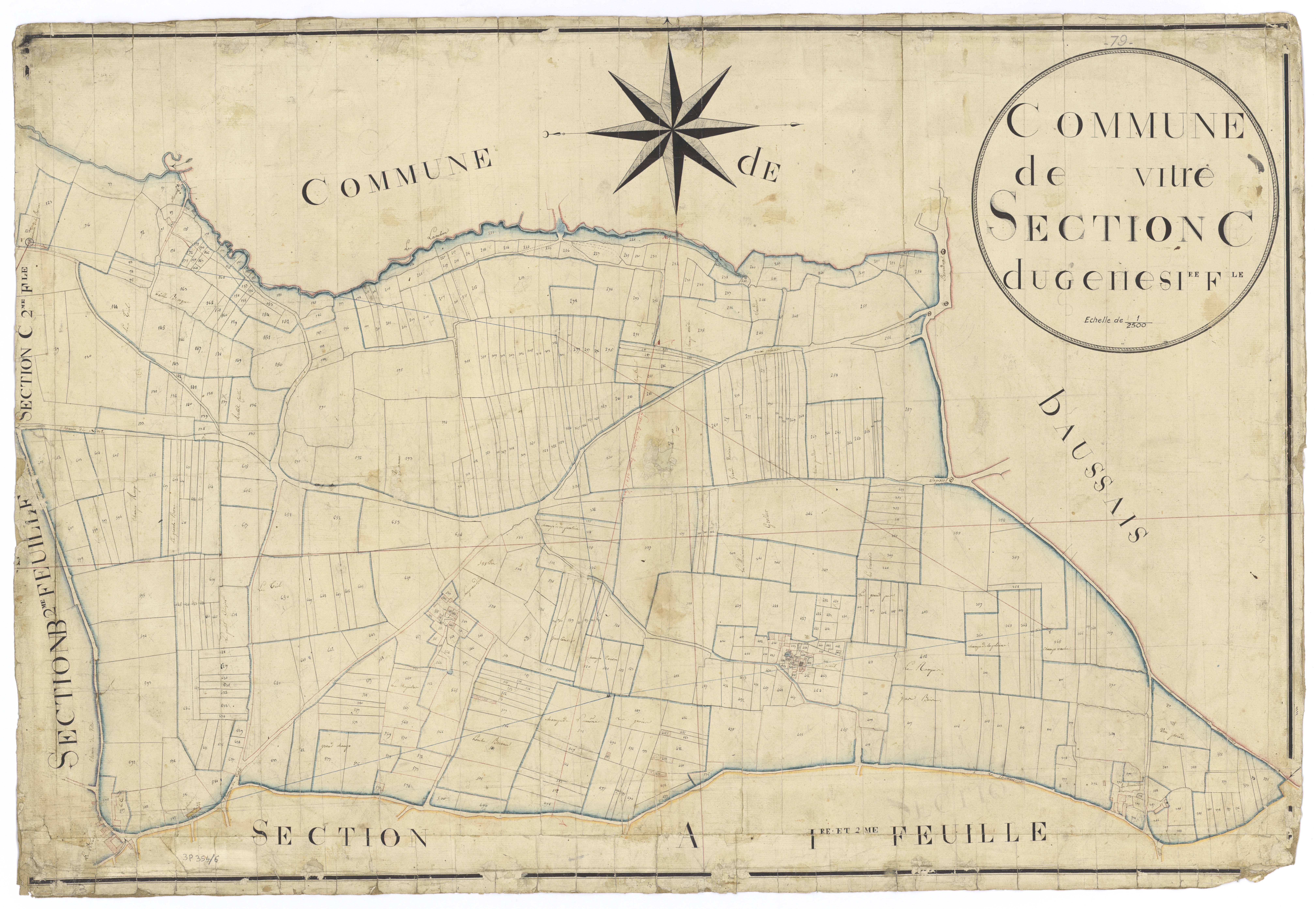 Beaussais - FRAD079_CADASTRE_NAPOLEONIEN Section C1 dite du Genet 