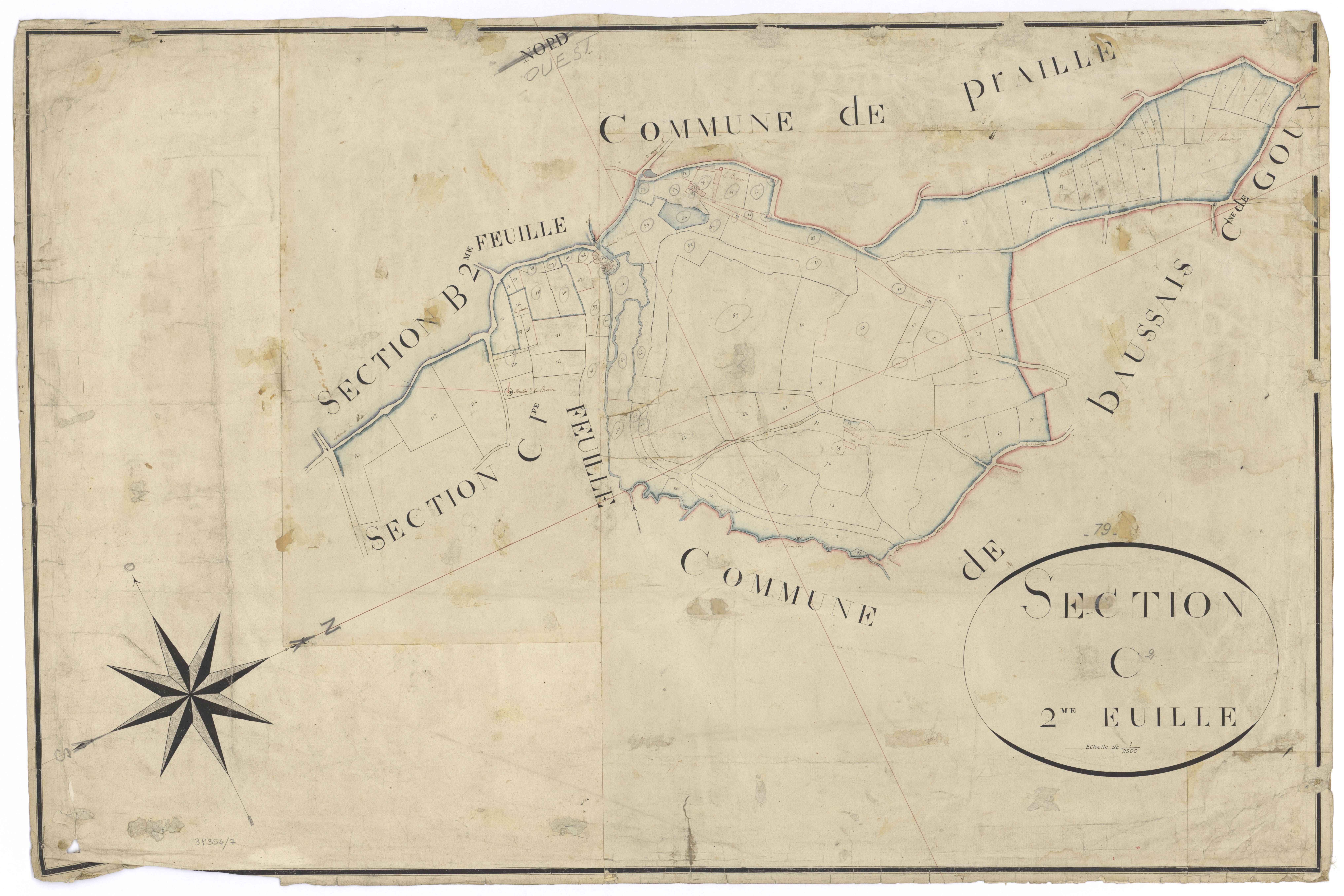 Beaussais - FRAD079_CADASTRE_NAPOLEONIEN Section C2 dite du Genet 