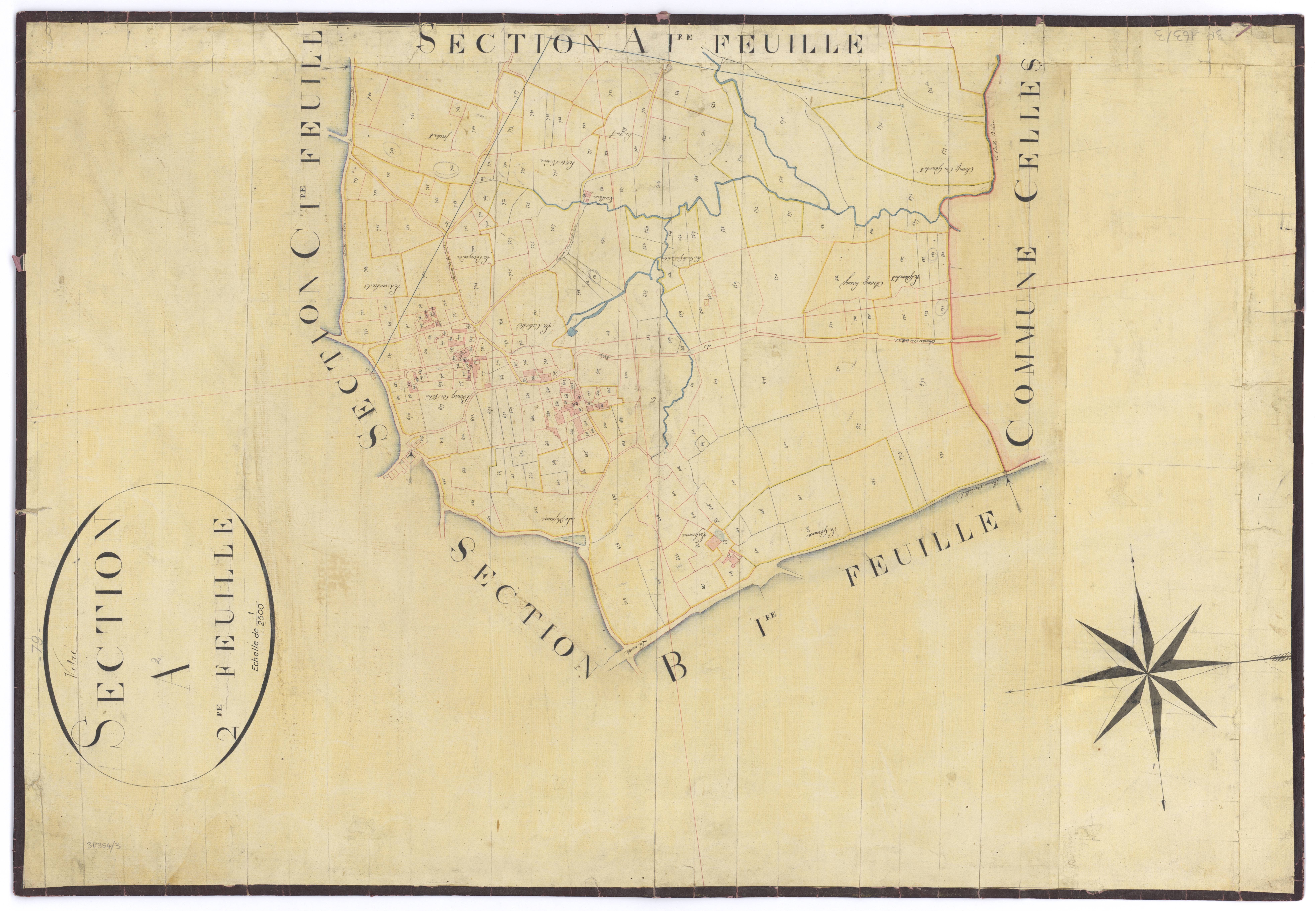 Beaussais - FRAD079_CADASTRE_NAPOLEONIEN Section A2 dite du Bourg 