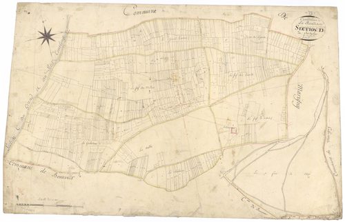 Beauvoir-sur-Niort - FRAD079_CADASTRE_NAPOLEONIEN Section D dite de Sechebec 