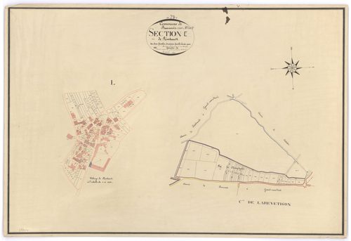Beauvoir-sur-Niort - FRAD079_CADASTRE_NAPOLEONIEN Section E dite de Rimbault 