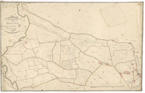 Béceleuf - FRAD079_CADASTRE_NAPOLEONIEN Section B2 dite du Bourg 