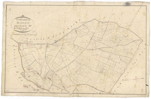 Béceleuf - FRAD079_CADASTRE_NAPOLEONIEN Section D1 dite de la Marzelle 