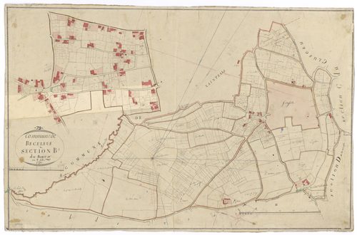 Béceleuf - FRAD079_CADASTRE_NAPOLEONIEN Section B1 dite du Bourg 