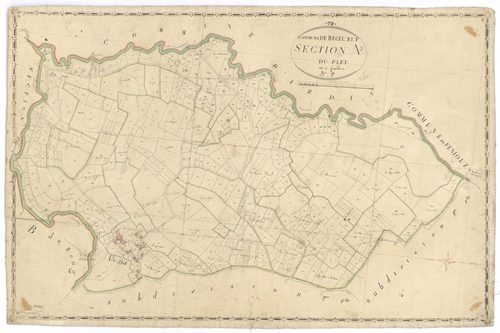 Béceleuf - FRAD079_CADASTRE_NAPOLEONIEN Section A3 dite du Plet 