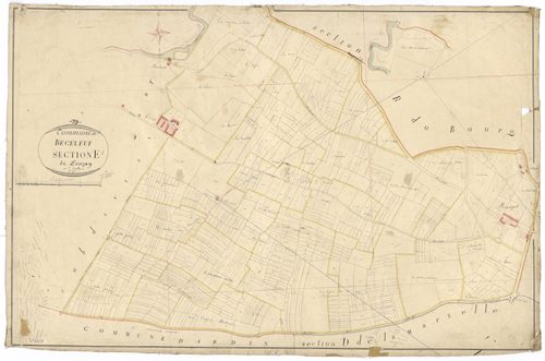 Béceleuf - FRAD079_CADASTRE_NAPOLEONIEN Section E1 dite de la Pouzay 