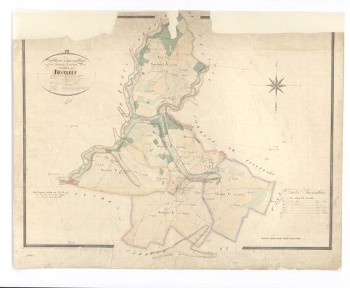 Béceleuf - FRAD079_CADASTRE_NAPOLEONIEN Tableau d'assemblage 