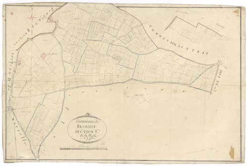 Béceleuf - FRAD079_CADASTRE_NAPOLEONIEN Section C1 dite de la Roche 