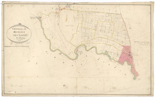 Béceleuf - FRAD079_CADASTRE_NAPOLEONIEN Section E2 dite de la Pouzay 