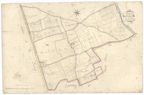 Belleville - FRAD079_CADASTRE_NAPOLEONIEN Section B2 dite des Hermitans 