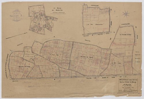 Belleville - FRAD079_CADASTRE_RECENT Section A (Feuille 1) 