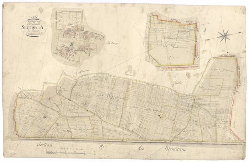 Belleville - FRAD079_CADASTRE_NAPOLEONIEN Section A2 dite du Bourg 