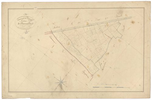 Bessines - FRAD079_CADASTRE_NAPOLEONIEN Section B3 dite de Chamaillard 