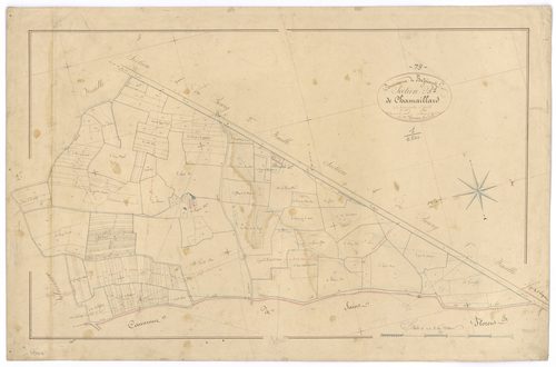 Bessines - FRAD079_CADASTRE_NAPOLEONIEN Section B1 dite de Chamaillard 
