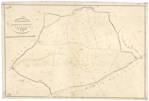 Le Beugnon - FRAD079_CADASTRE_NAPOLEONIEN Section C1 dite des Vaux 