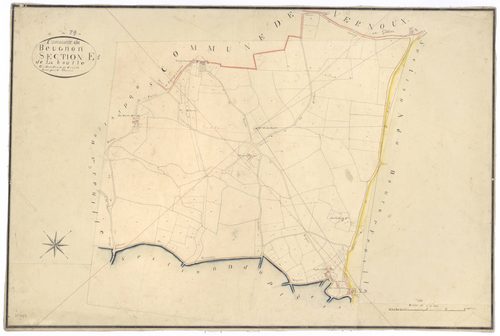 Le Beugnon - FRAD079_CADASTRE_NAPOLEONIEN Section E1 dite de la Boulle 