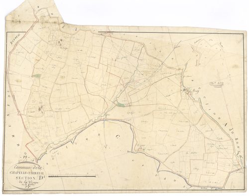 Le Beugnon - FRAD079_CADASTRE_NAPOLEONIEN Section D1 dite de la Vergne 