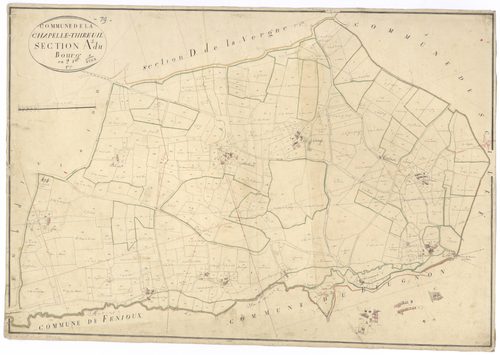 Le Beugnon - FRAD079_CADASTRE_NAPOLEONIEN Section A1 dite du Bourg 