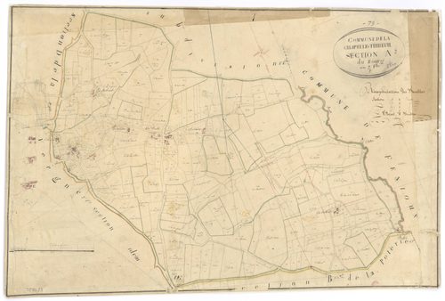 Le Beugnon - FRAD079_CADASTRE_NAPOLEONIEN Section A2 dite du Bourg 