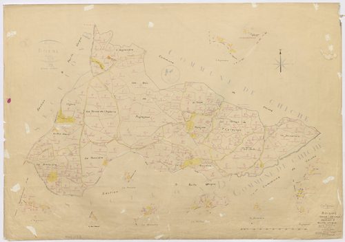 Boismé - FRAD079_CADASTRE_RECENT Section C (Feuille unique) 