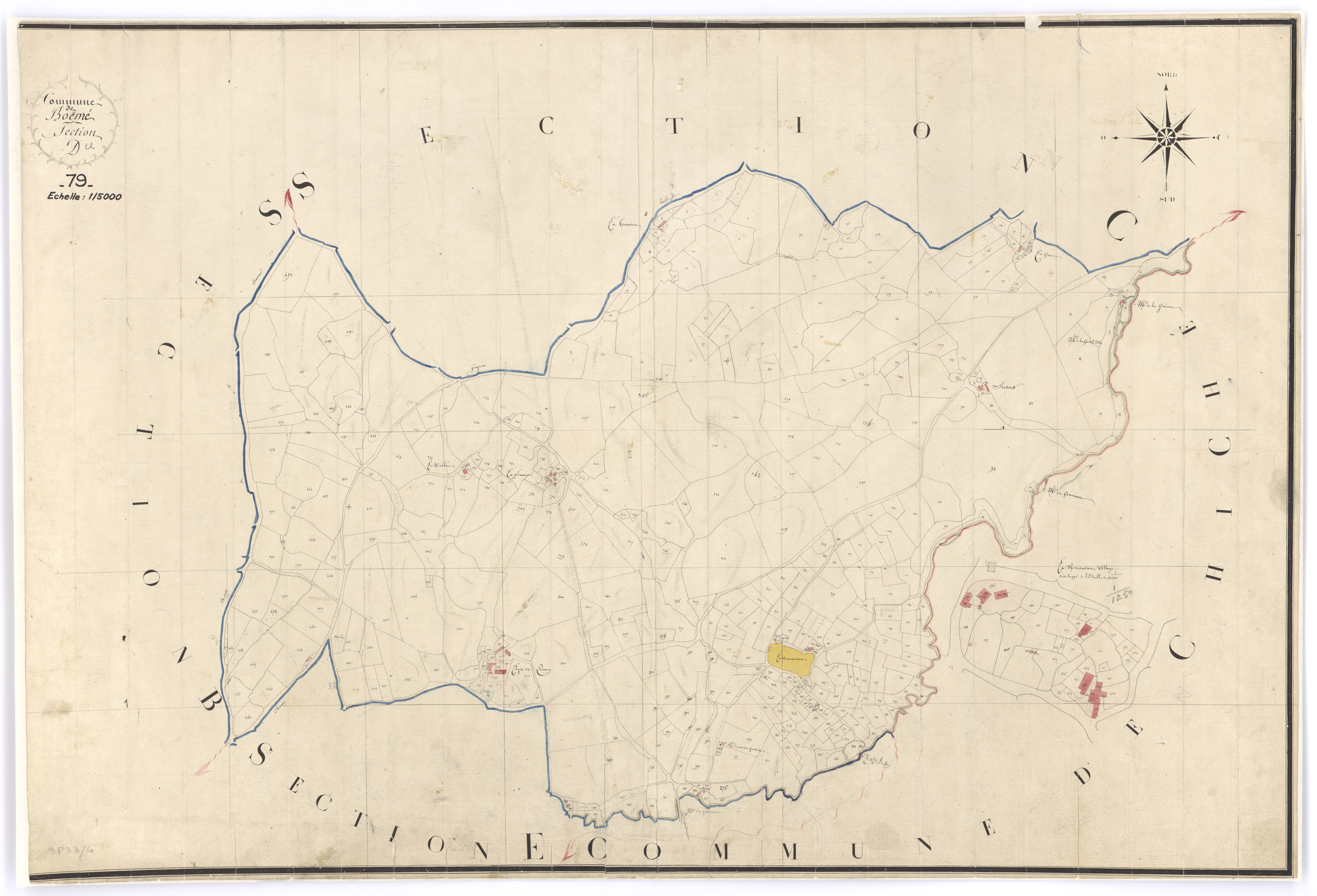 Boismé - FRAD079_CADASTRE_NAPOLEONIEN Section D 