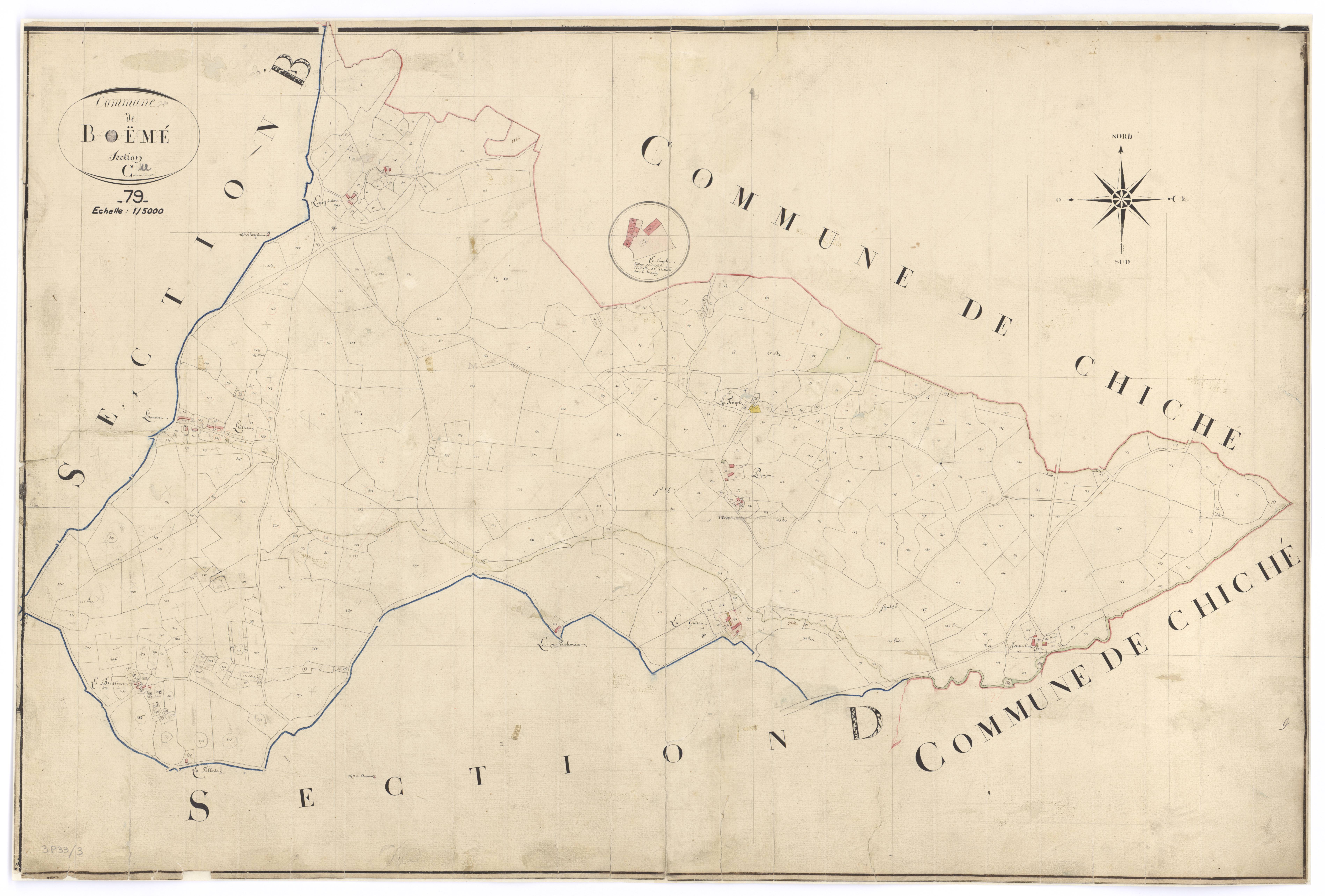 Boismé - FRAD079_CADASTRE_NAPOLEONIEN Section C 