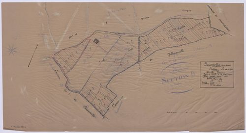 Boisserolles - FRAD079_CADASTRE_RECENT Section B (Feuille 3) 