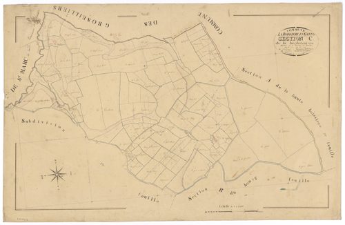 La Boissière-en-Gâtine - FRAD079_CADASTRE_NAPOLEONIEN Section C1 dite de la Barbotiniere 