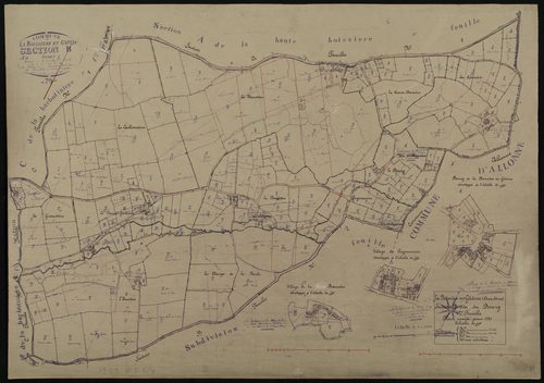 La Boissière-en-Gâtine - FRAD079_CADASTRE_RECENT Section B (Feuille 1) 