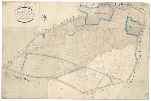 Bougon - FRAD079_CADASTRE_NAPOLEONIEN Section E2 dite du Bourg 